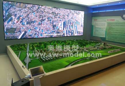 內蒙古城市規劃沙盤_國景模型制作公司